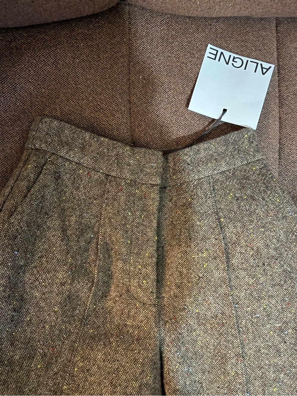 Aligne Lena Wool Trousers Sz 24 NwT